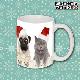 Прикольные кружки: Мопс и Британец